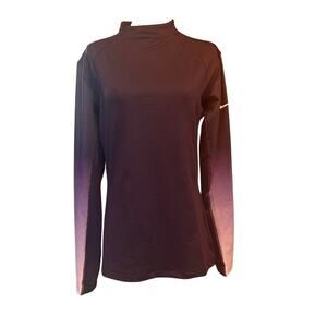 Nike Pro Hyperwarm Purple Long Sleeve Pullover.  Women's Size XL